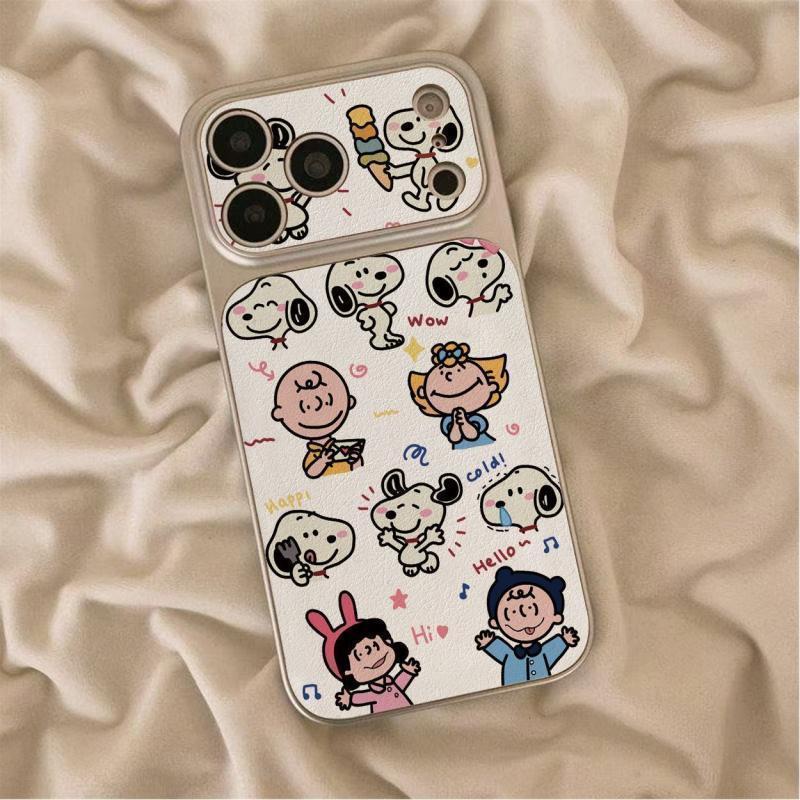 Phone Accessories From China - เคสโทรศัพท์ลายกราฟฟิตี้ Snoopy เหมาะสำหรับโทรศัพท์ Apple ของตกแต่งโทรศัพท์ลายการ์ตูนน่ารัก เหมาะเป็นของขวัญ