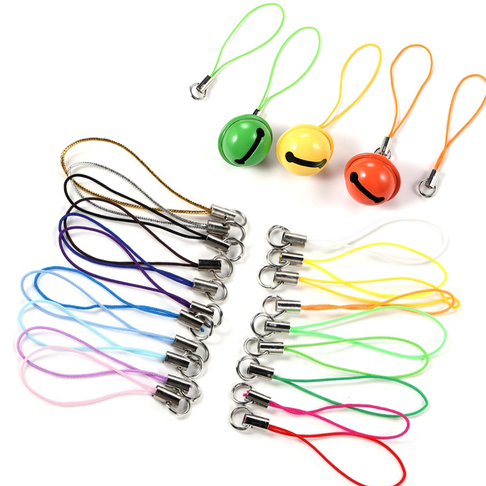 Phone Accessories Hanger - ตะขอพวงกุญแจระฆังแนวล็อบสเตอร์สายคล้องคอ20-100ชิ้นตะขอแขวนพวงกุญแจสายโทรศัพท์สวยงามสำหรับตกแต่งกระเป๋า