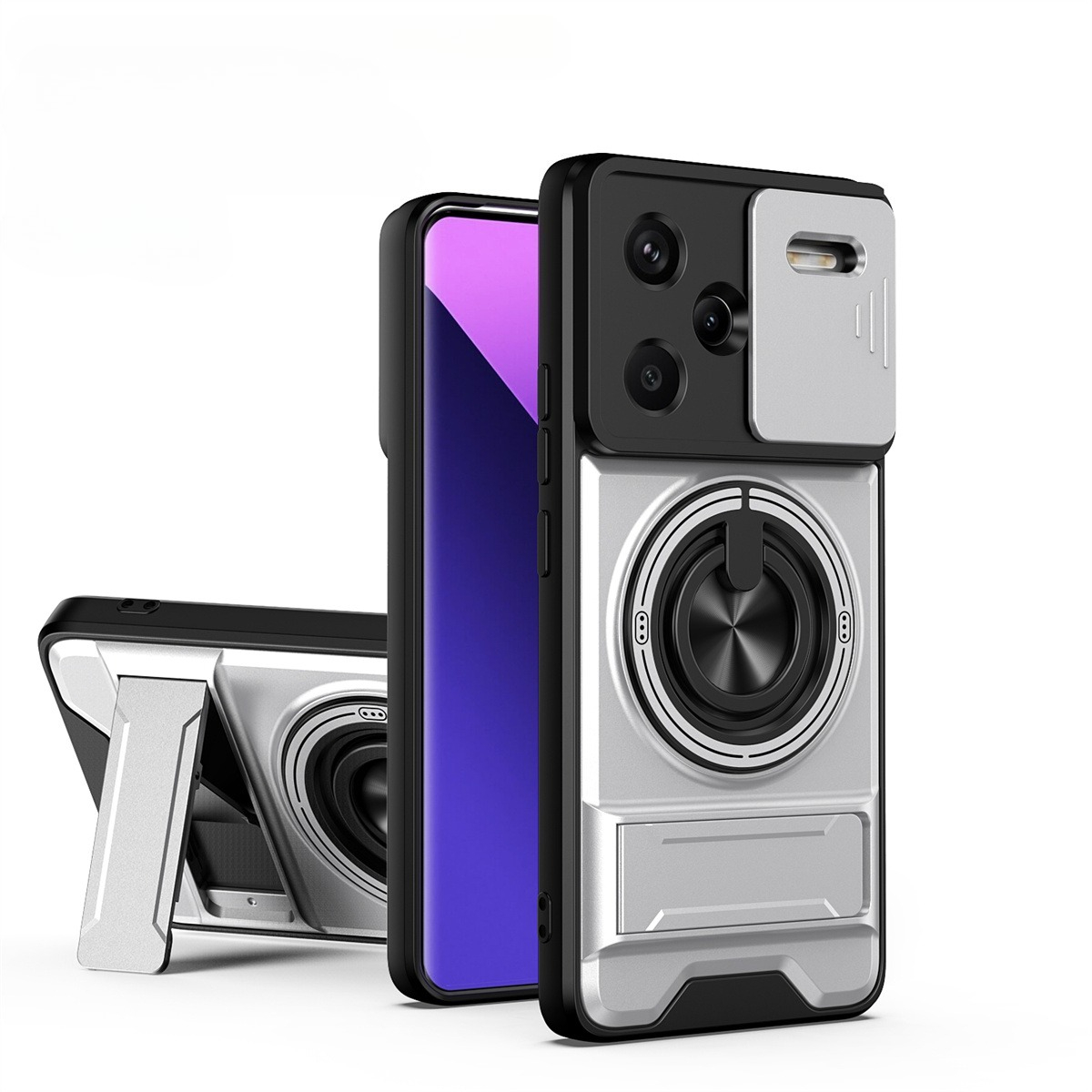 Phone Accessories Japan - เคสโทรศัพท์แบบเลนส์สไลด์สำหรับ Xiaomi Redmi Note 14 13
