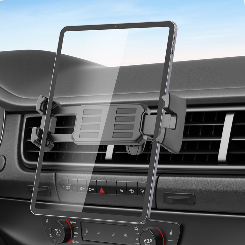 Phone Accessories Hanger - Universal Car Air Vent แท็บเล็ตผู้ถือโทรศัพท์ปรับลูกบิดและตะขอสําหรับ 4-14