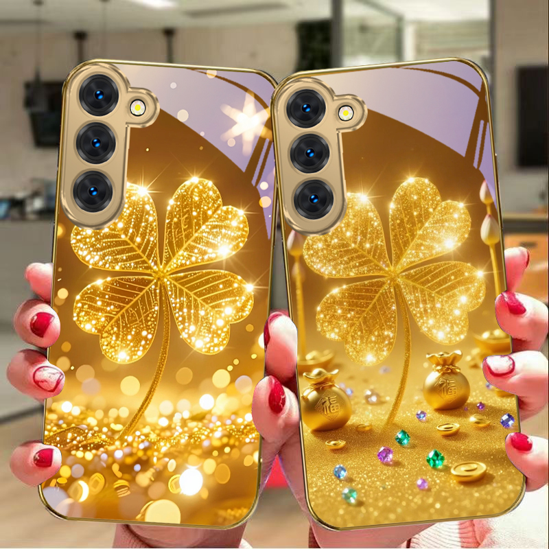 เคสโทรศัพท์มือถือลายโคลเวอร์สี - Samsung Galaxy S24 บทวิจารณ์และราคา