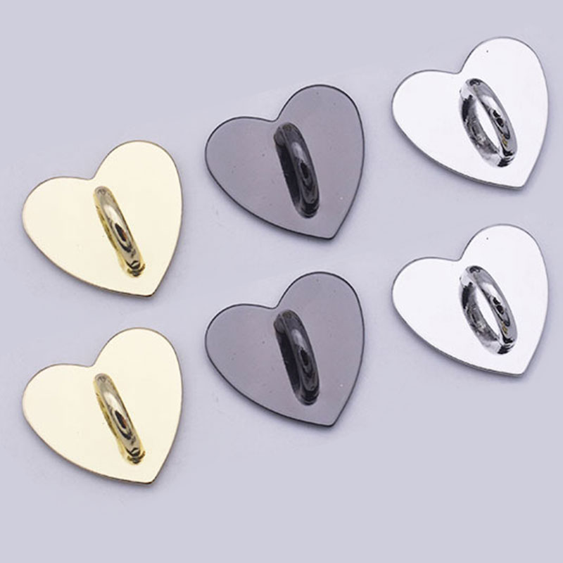 5PCS Kawaii กาวโลหะหัวใจ Charm - Phone Accessories Hanger บทวิจารณ์และราคา