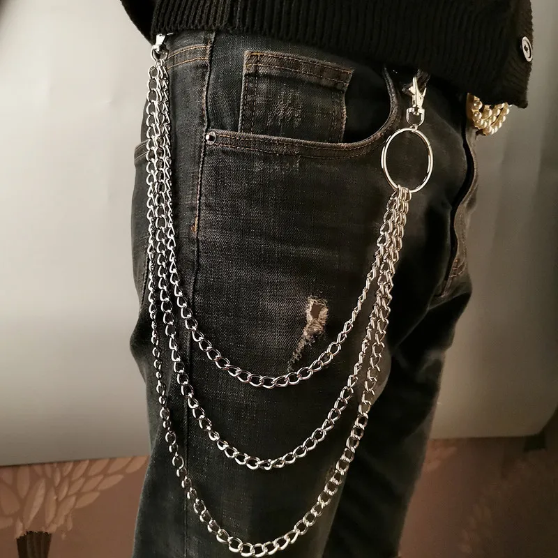 เข็มขัดโลหะแบบโซ่สไตล์พังก์ พร - Phone Accessories Hanger บทวิจารณ์และราคา