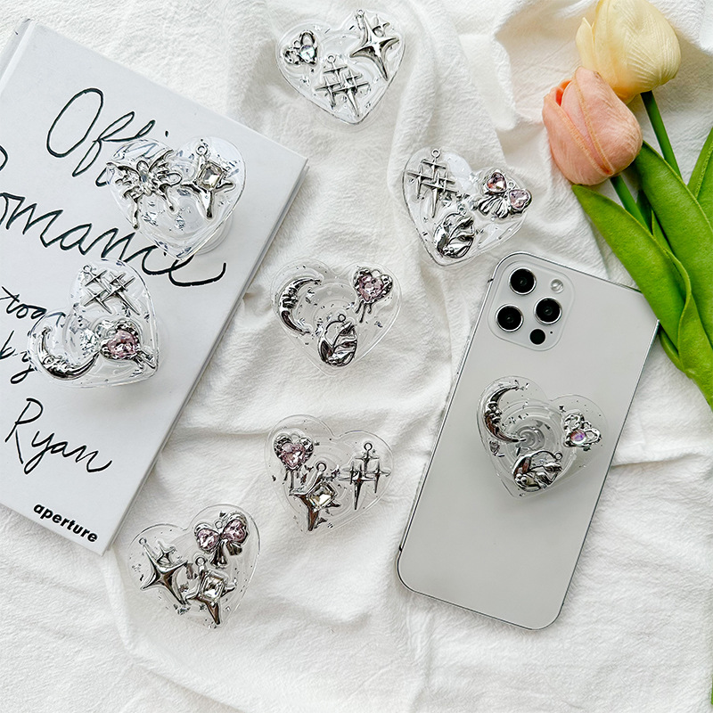 ที่ยึดโทรศัพท์แบบใส ติดด้านหลั - Phone Accessories Crochet บทวิจารณ์และราคา