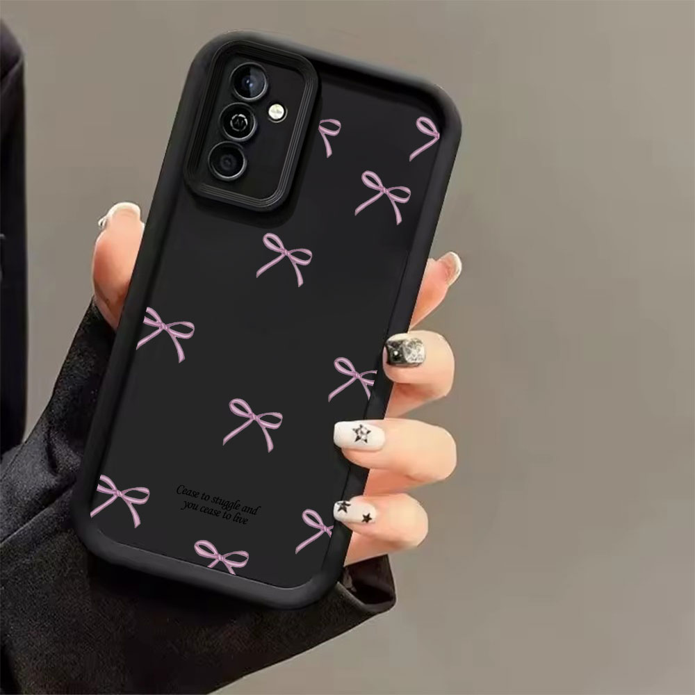 เคสโทรศัพท์ TPU นิ่มลายโบว์สีช - Samsung Galaxy S24 บทวิจารณ์และราคา