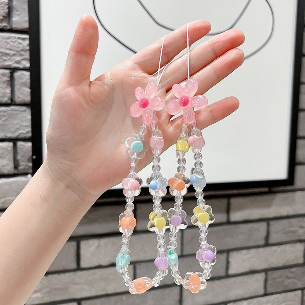 สายคล้องโทรศัพท์มือถือลูกปัดดอ - Phone Accessories Crochet บทวิจารณ์และราคา