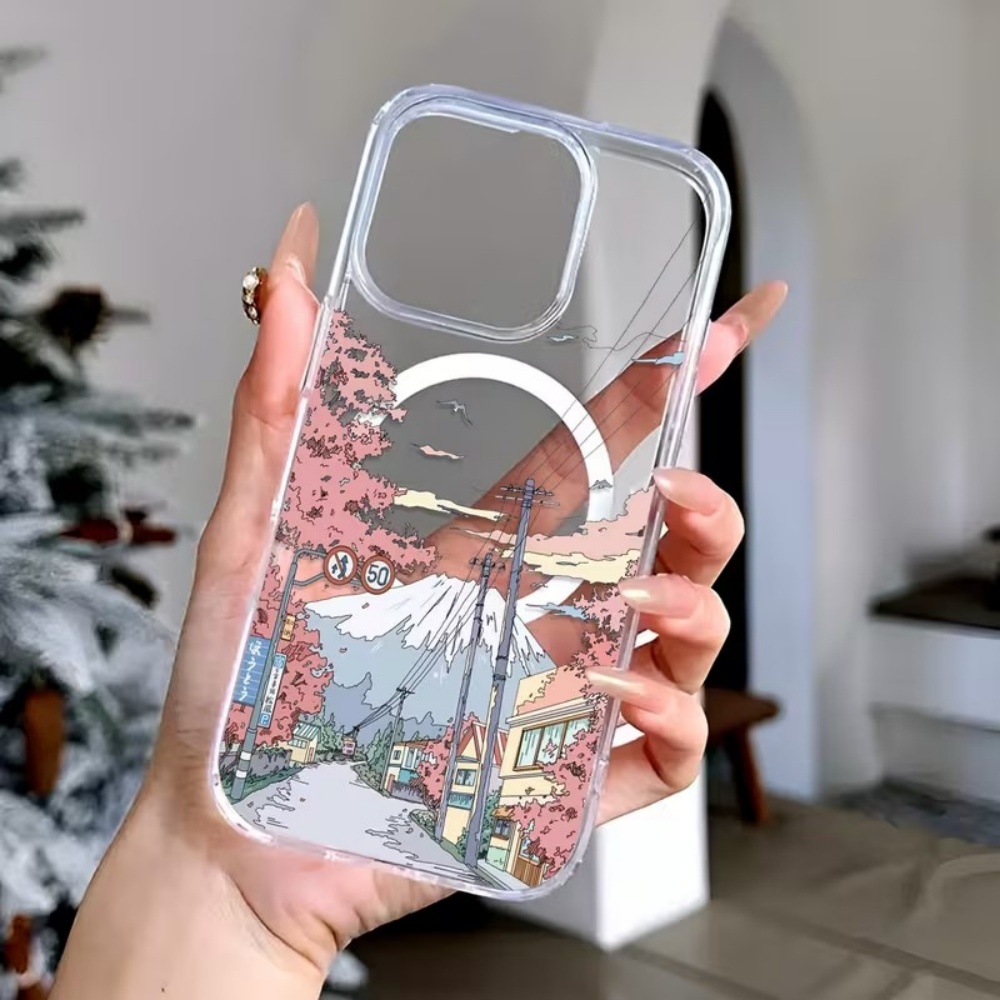 เคสโทรศัพท์ใสลายวิวทิวทัศน์ญี่ - Phone Accessories Japan บทวิจารณ์และราคา