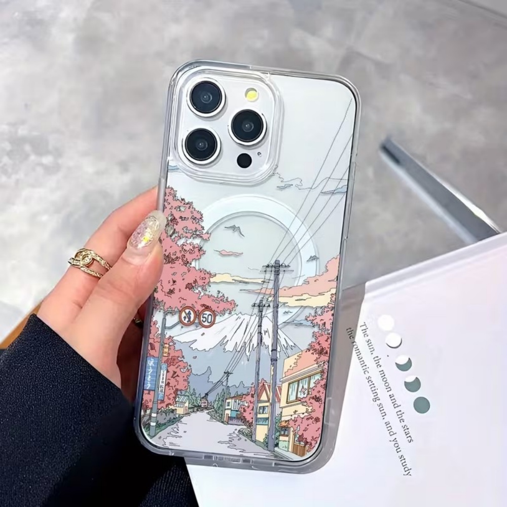 เคสโทรศัพท์ใสลายวิวทิวทัศน์ญี่ - Phone Accessories Japan บทวิจารณ์และราคา