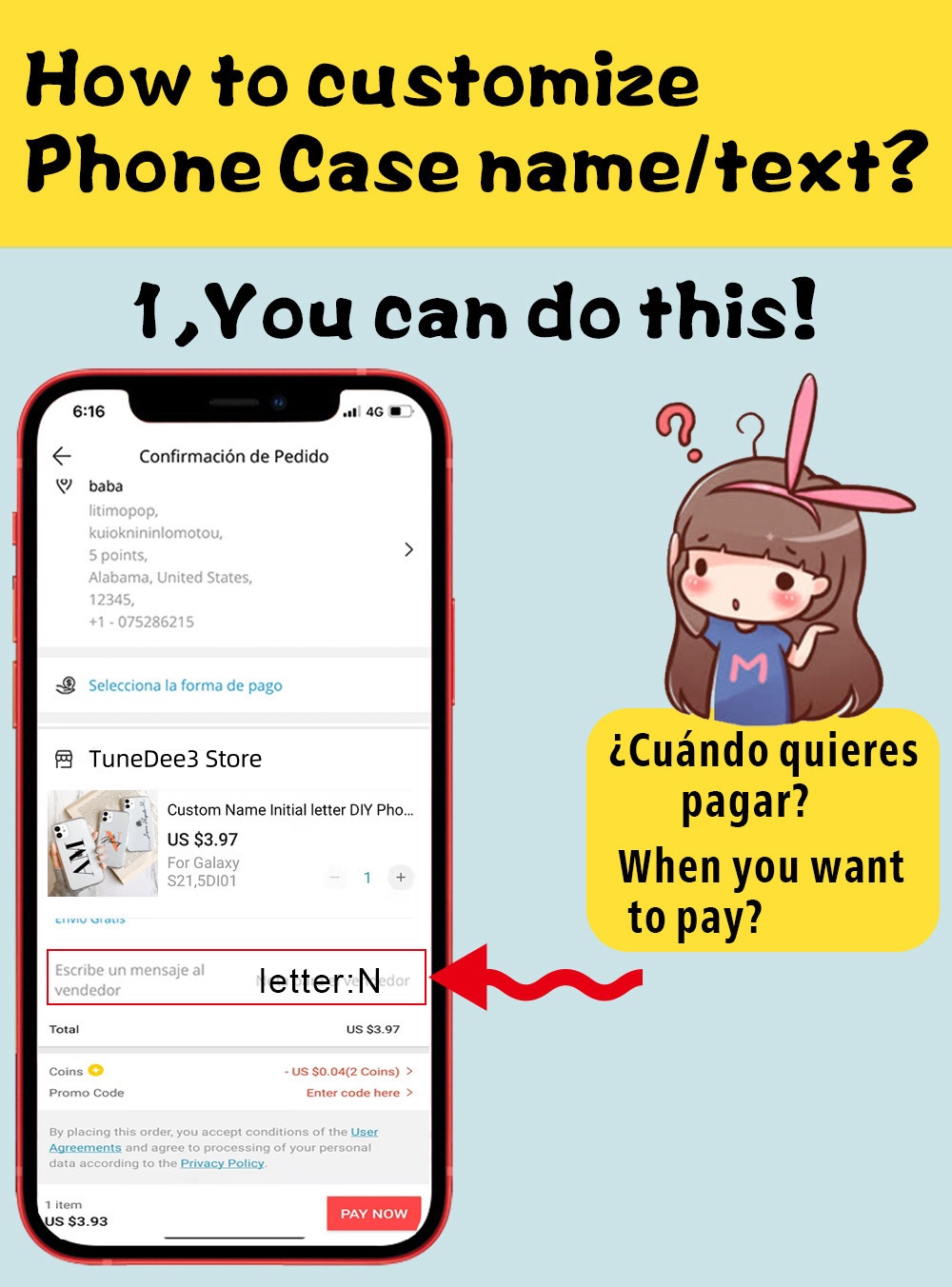 ส่วนบุคคลที่กําหนดเองชื่อสําหร - Phone Accessories Names บทวิจารณ์และราคา