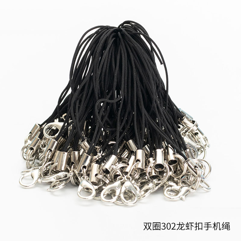 ผสม 100 ชิ้น/ล็อตสายไฟพวงกุญแจ - Phone Accessories Hanger บทวิจารณ์และราคา
